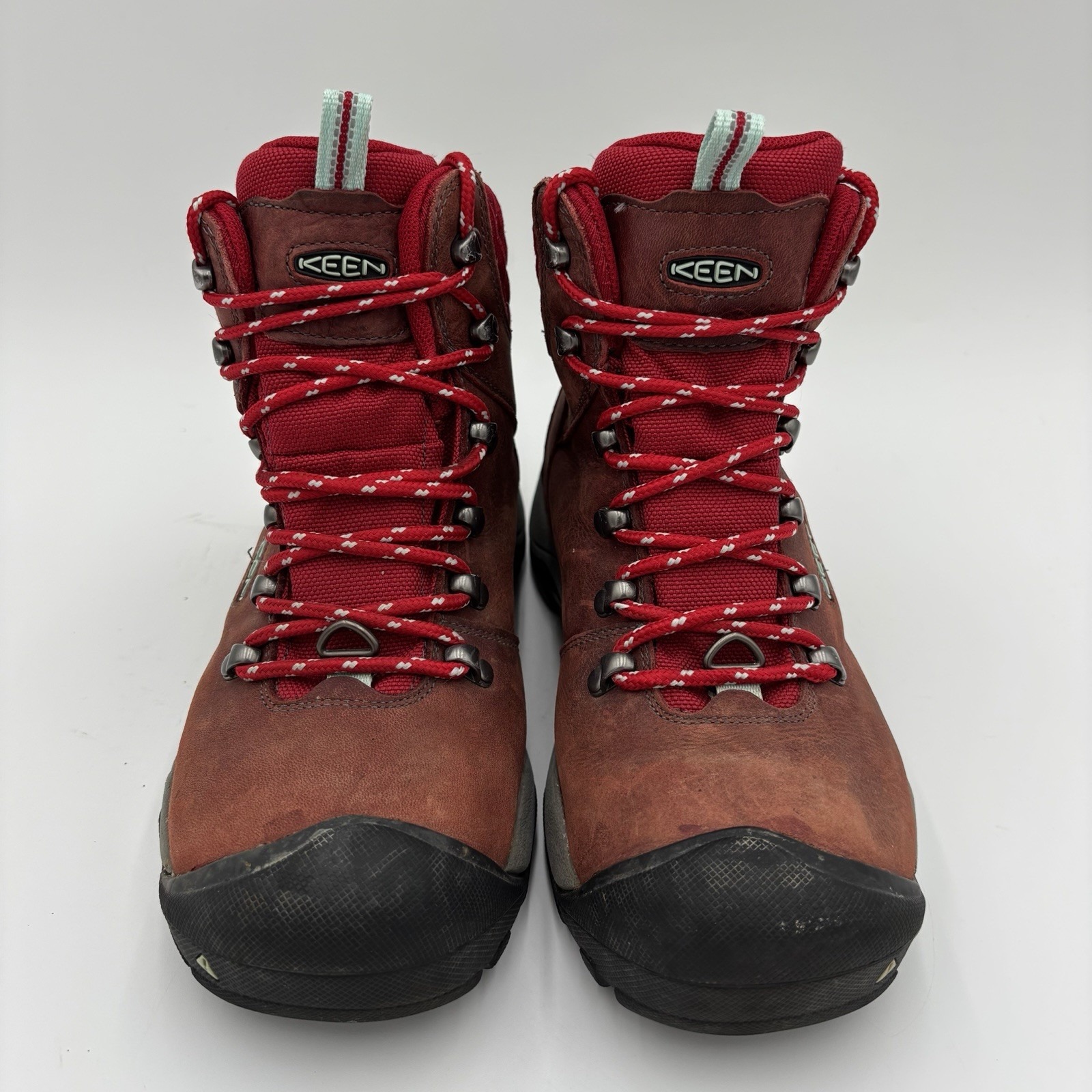 Keen Shellback Waterproof Hiking Boots Red Women's 7.5 Outdoor Trails — image 2 of 8